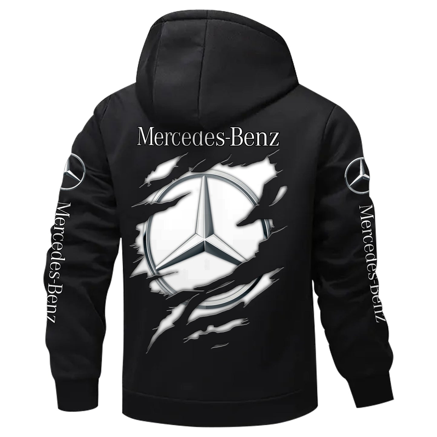 Personalized Merc Fleece 3D Unisex Hooded Jacket