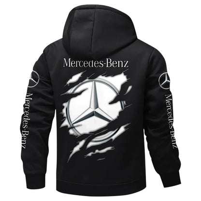 Personalized Merc Fleece 3D Unisex Hooded Jacket