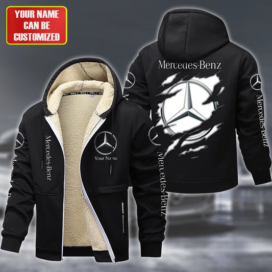 Personalized Merc Fleece 3D Unisex Hooded Jacket