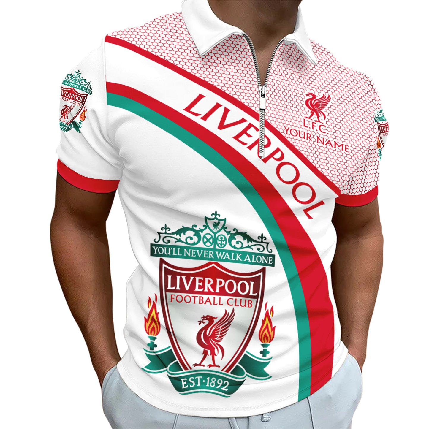 Personalized Liverpool 3D Full Printing Set , Liverpool Shirt , Hoodie , Short , Polo ,hawaii V13