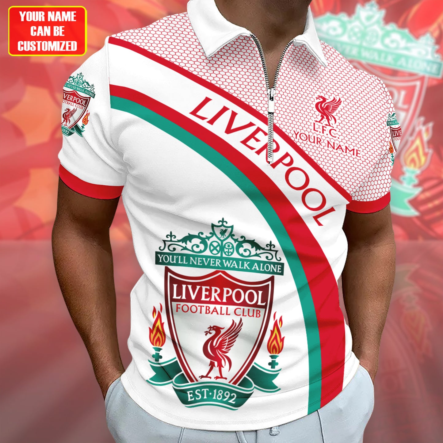Personalized Liverpool 3D Full Printing Set , Liverpool Shirt , Hoodie , Short , Polo ,hawaii V13