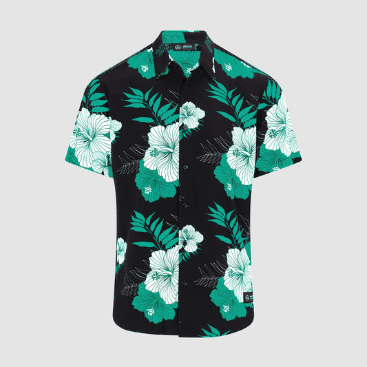 Merc AMG Petronas Tropical Hawaii Shirt Beach Short V4