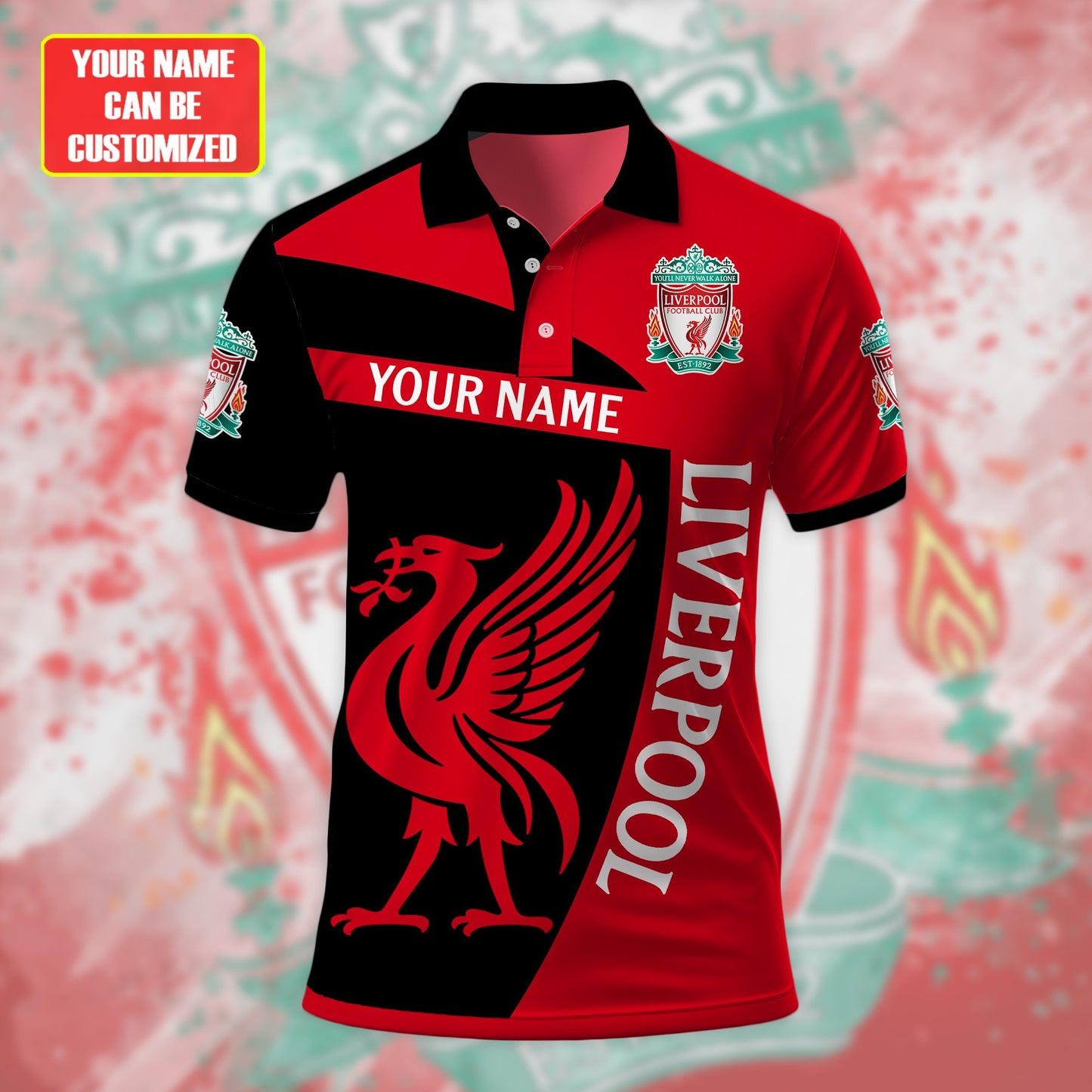 Personalized Liverpool 3D Full Printing Set , Liverpool Shirt , Hoodie , Short , Polo ,hawaii V14