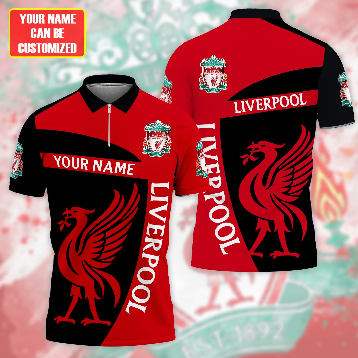 Personalized Liverpool 3D Full Printing Set , Liverpool Shirt , Hoodie , Short , Polo ,hawaii V14
