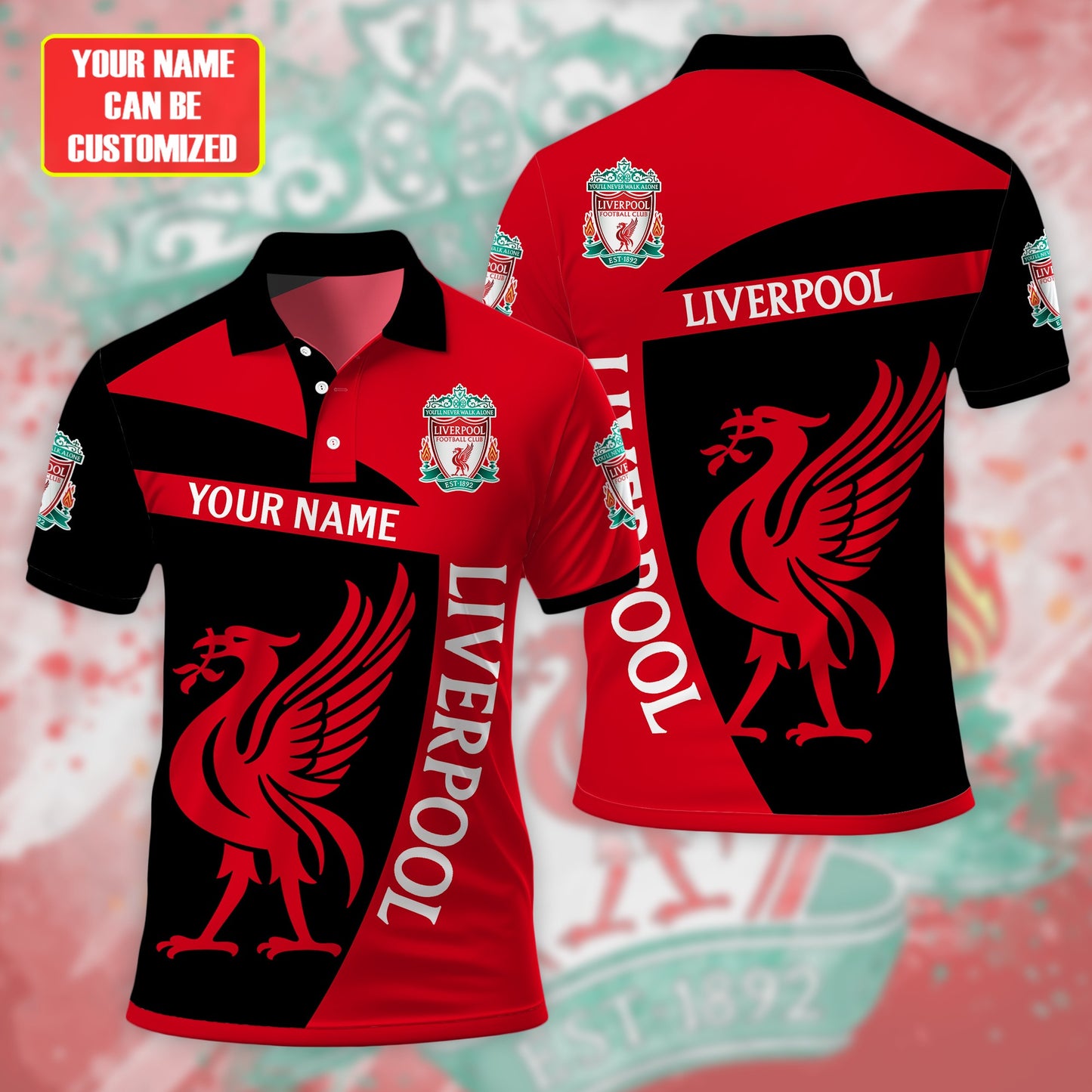 Personalized Liverpool 3D Full Printing Set , Liverpool Shirt , Hoodie , Short , Polo ,hawaii V14