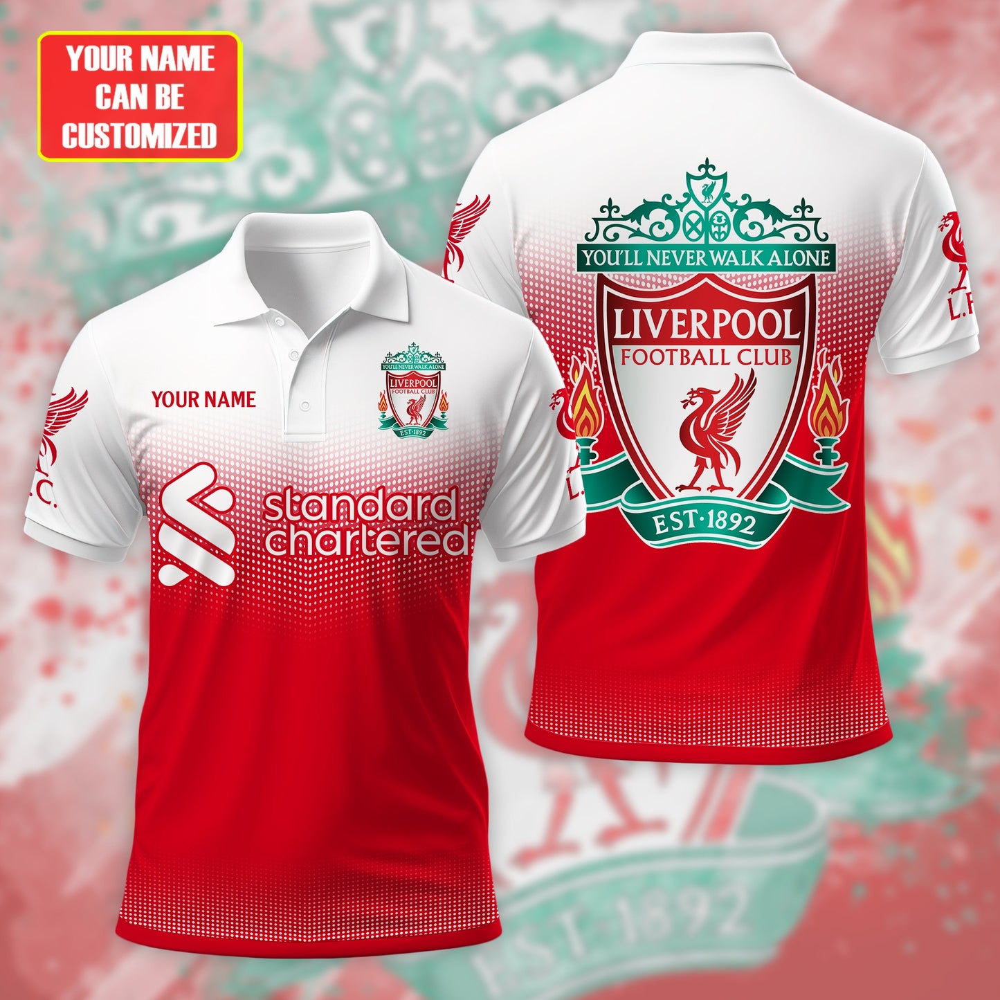 Personalized Liverpool 3D Full Printing Set , Liverpool Shirt , Hoodie , Short , Polo ,hawaii V16