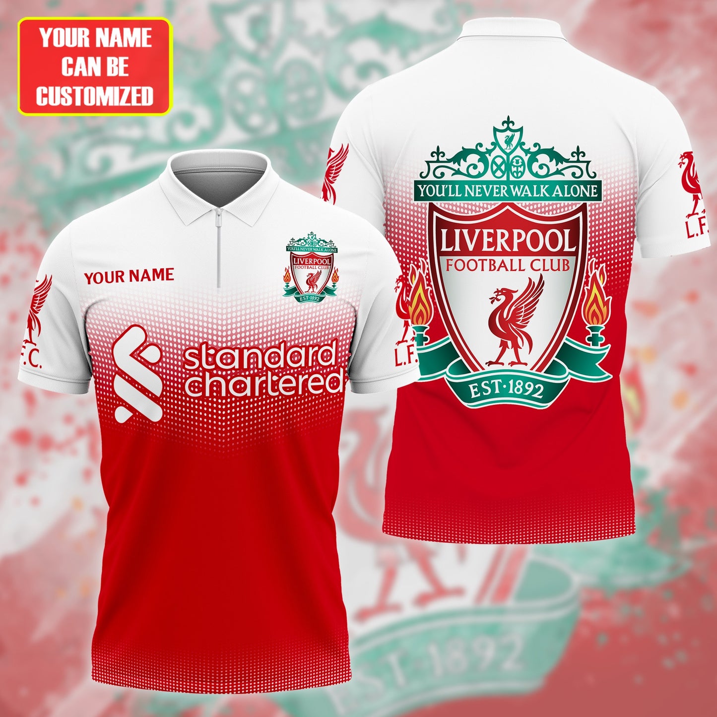 Personalized Liverpool 3D Full Printing Set , Liverpool Shirt , Hoodie , Short , Polo ,hawaii V16