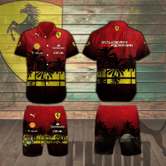 SF Tropical Hawaii Shirt Beach Short