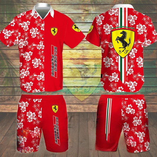 SF Tropical Hawaii Shirt Beach Short V2