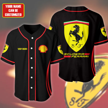 Personalized SF - Baseball Jersey Shirt 3D