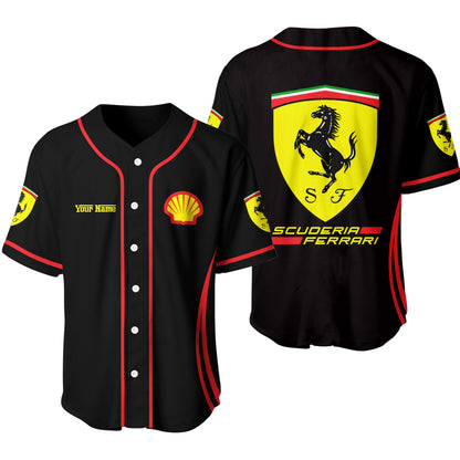 Personalized SF - Baseball Jersey Shirt 3D