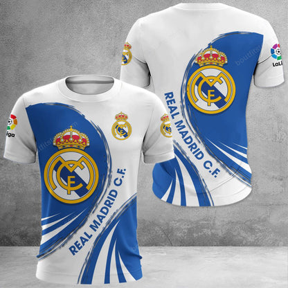 Personalized Real Madrid 3D Full Printing Set , Real Madrid Shirt , Hoodie , Short , Polo ,hawaii V4