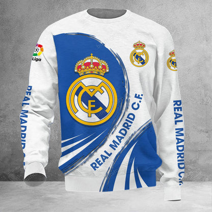 Personalized Real Madrid 3D Full Printing Set , Real Madrid Shirt , Hoodie , Short , Polo ,hawaii V4