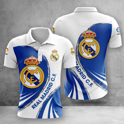 Personalized Real Madrid 3D Full Printing Set , Real Madrid Shirt , Hoodie , Short , Polo ,hawaii V4