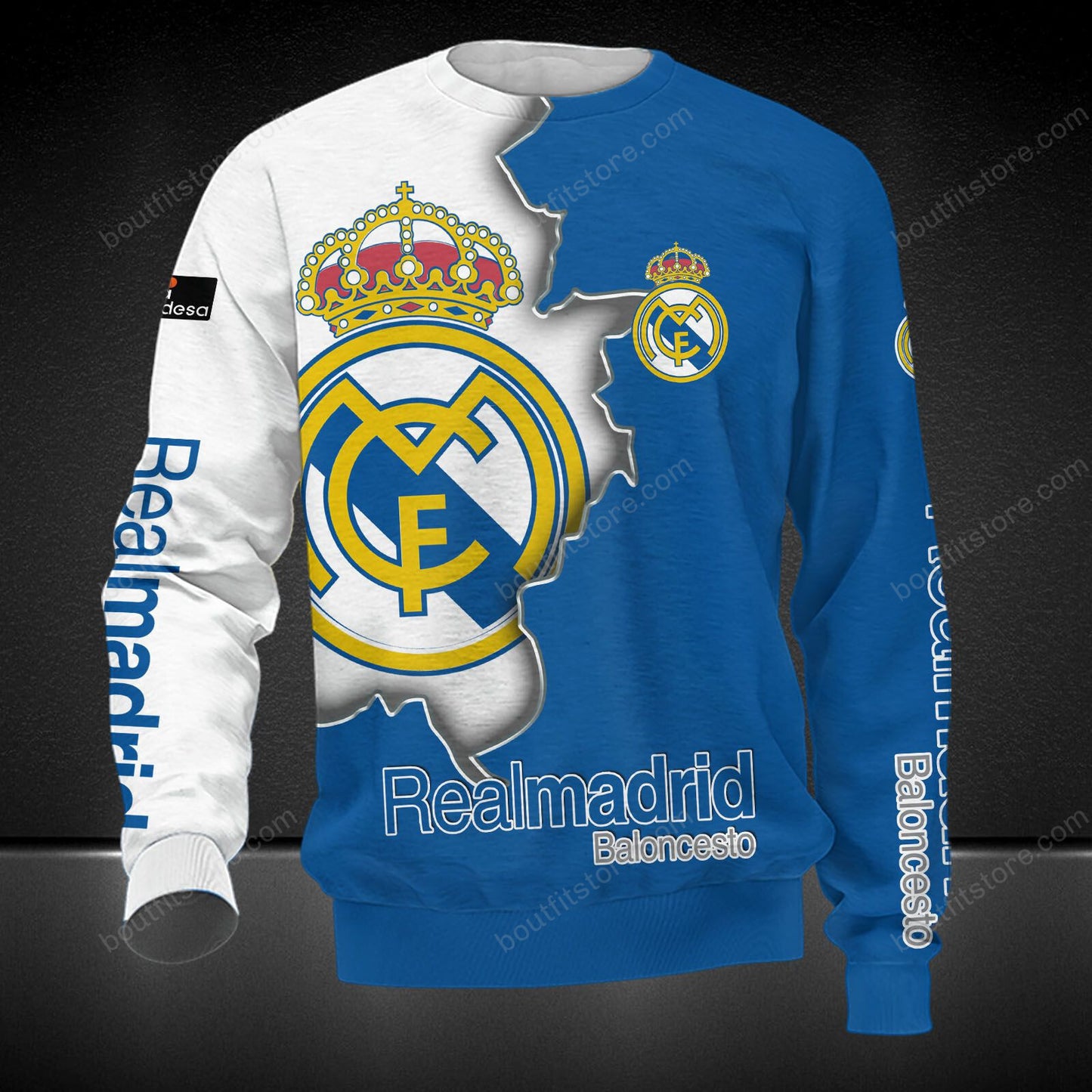 Personalized Real Madrid 3D Full Printing Set , Real Madrid Shirt , Hoodie , Short , Polo ,hawaii V8
