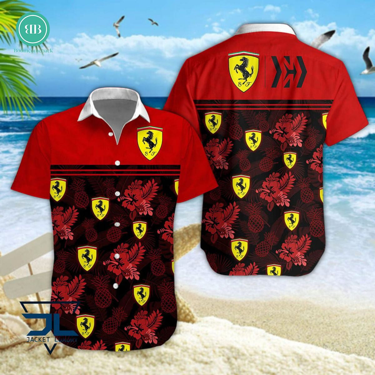 SF Tropical Hawaii Shirt Beach Short V4