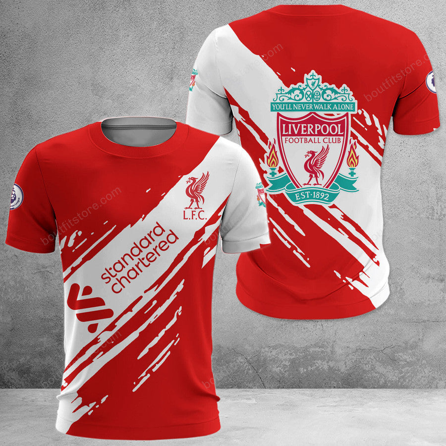 Personalized Liverpool Madrid 3D Full Printing Set , Liverpool Madrid Shirt , Hoodie , Short , Polo ,hawaii V24