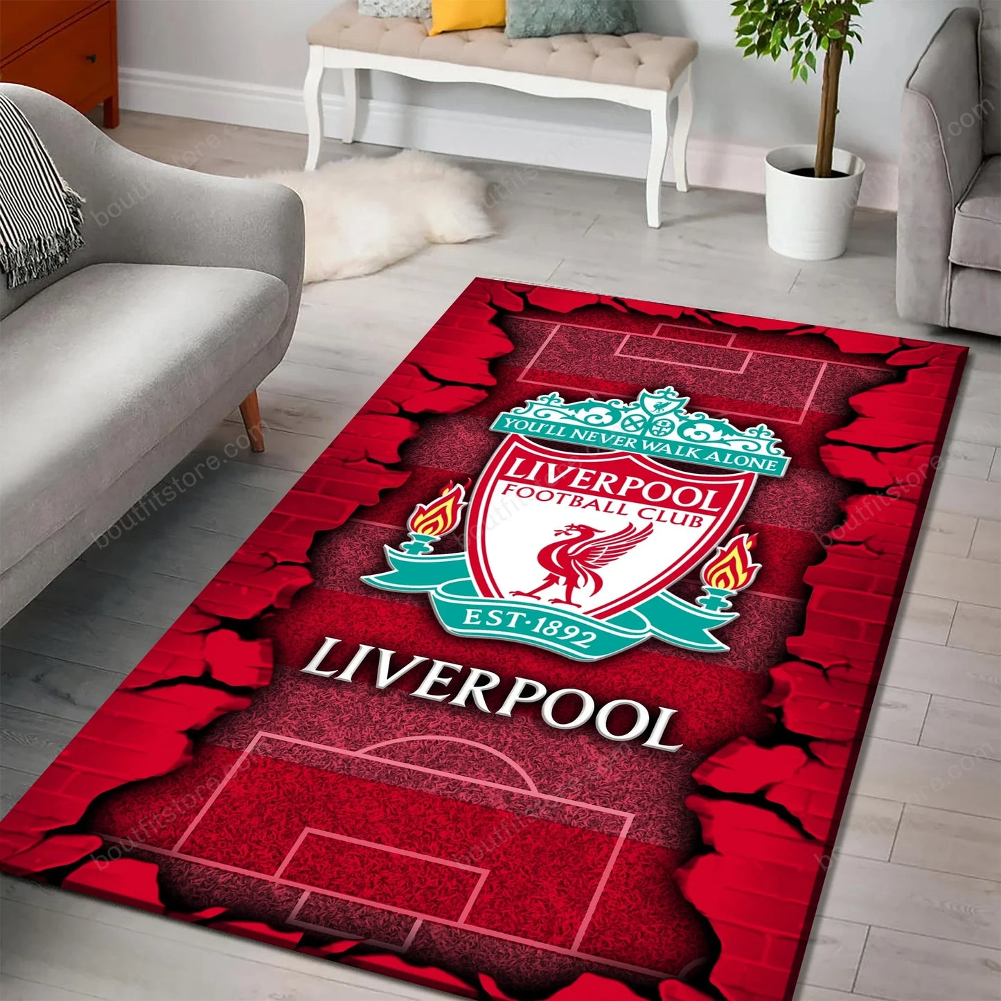 Liverpool V7 Home Rug