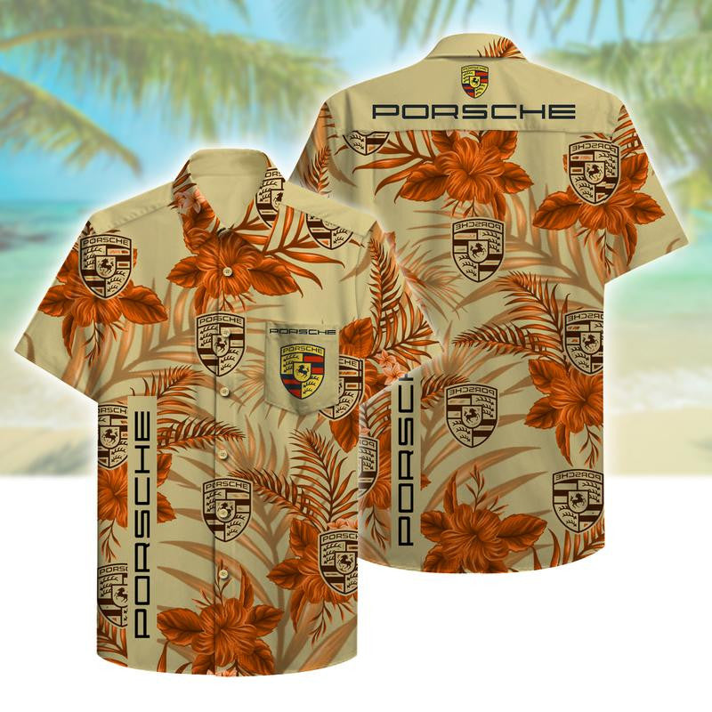 Pors Tropical Hawaii Shirt Beach Short V2