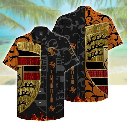 Pors Tropical Hawaii Shirt Beach Short V3