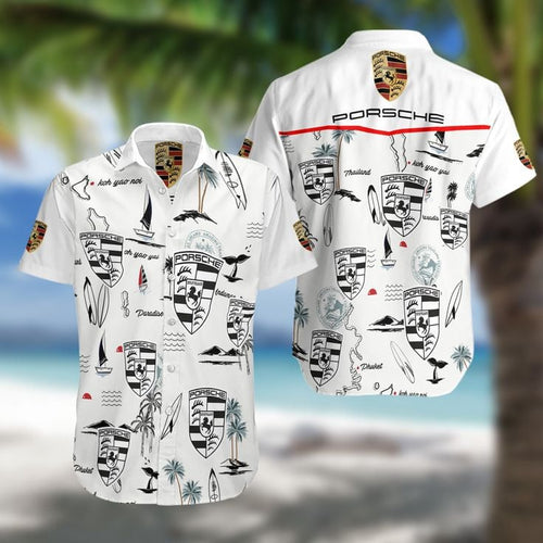 Pors Tropical Hawaii Shirt Beach Short V4 Q310305