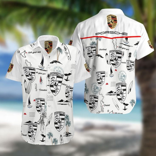 Pors Tropical Hawaii Shirt Beach Short V4 Q310305