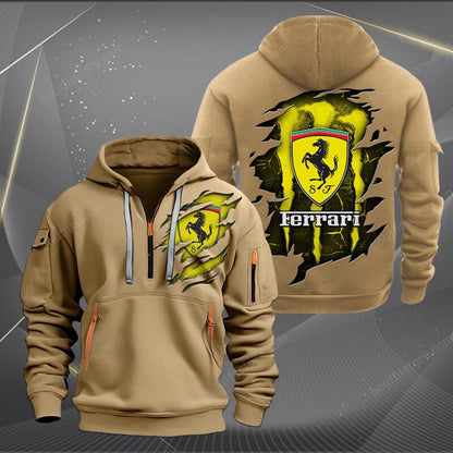 SF x ME Zip-Hoodie Cotton Jacket