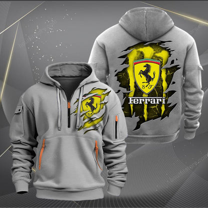 SF x ME Zip-Hoodie Cotton Jacket