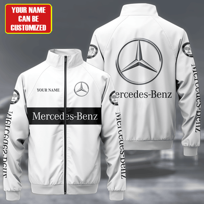 Merc Zipper Stand Collar Jacket 3D