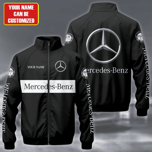 Merc Zipper Stand Collar Jacket 3D