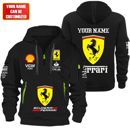 Personalized SF Racing Zip-Hoodie Cotton Jacket