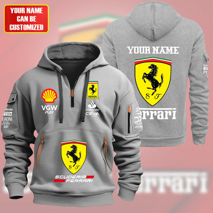 Personalized SF Racing Zip-Hoodie Cotton Jacket