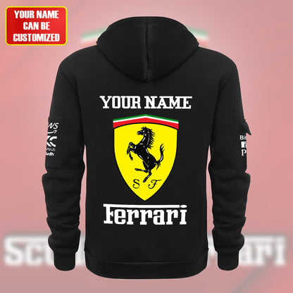Personalized SF Racing Zip-Hoodie Cotton Jacket