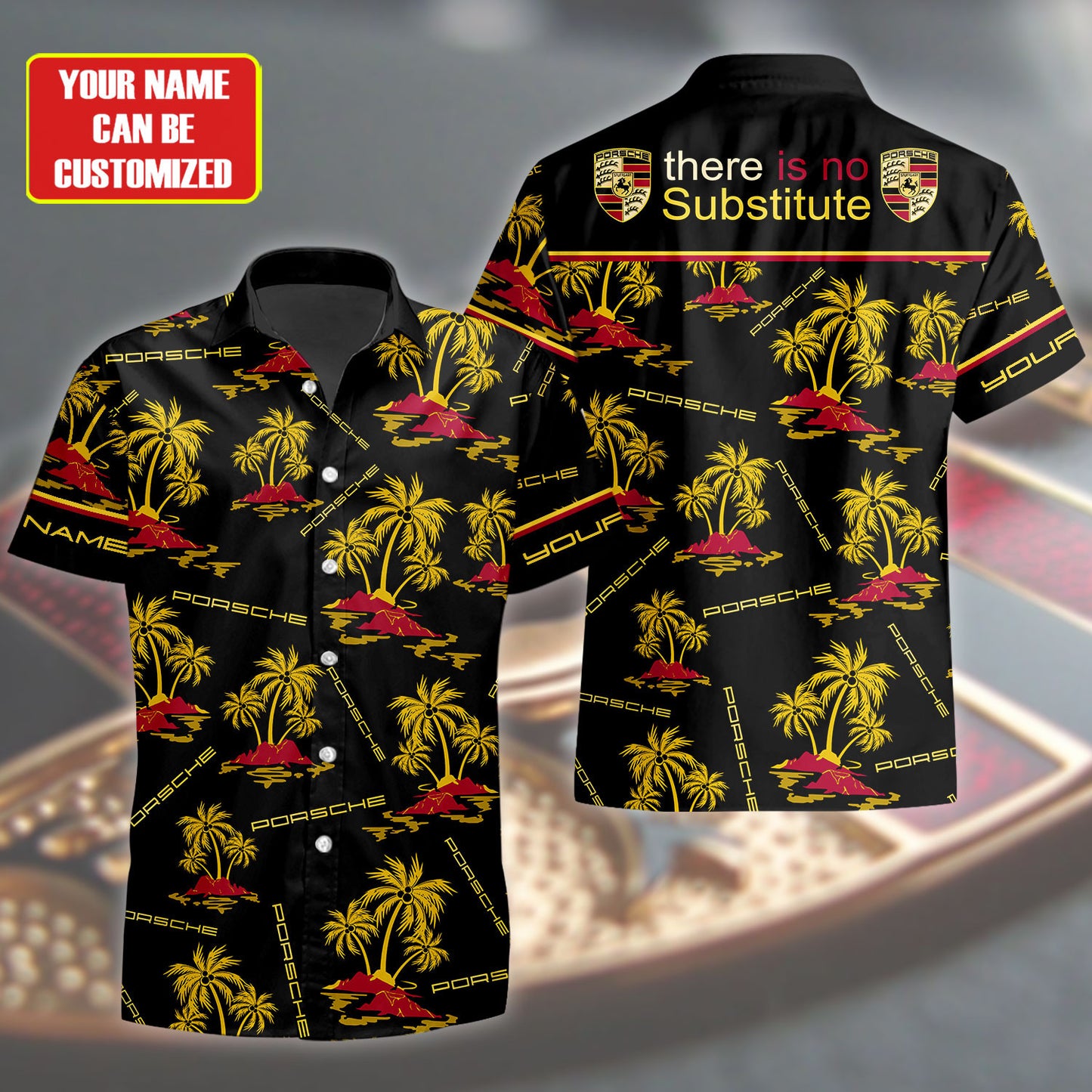 Personalized Pors Tropical Hawaii Shirt Beach Short