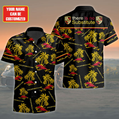 Personalized Pors Tropical Hawaii Shirt Beach Short