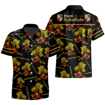 Personalized Pors Tropical Hawaii Shirt Beach Short