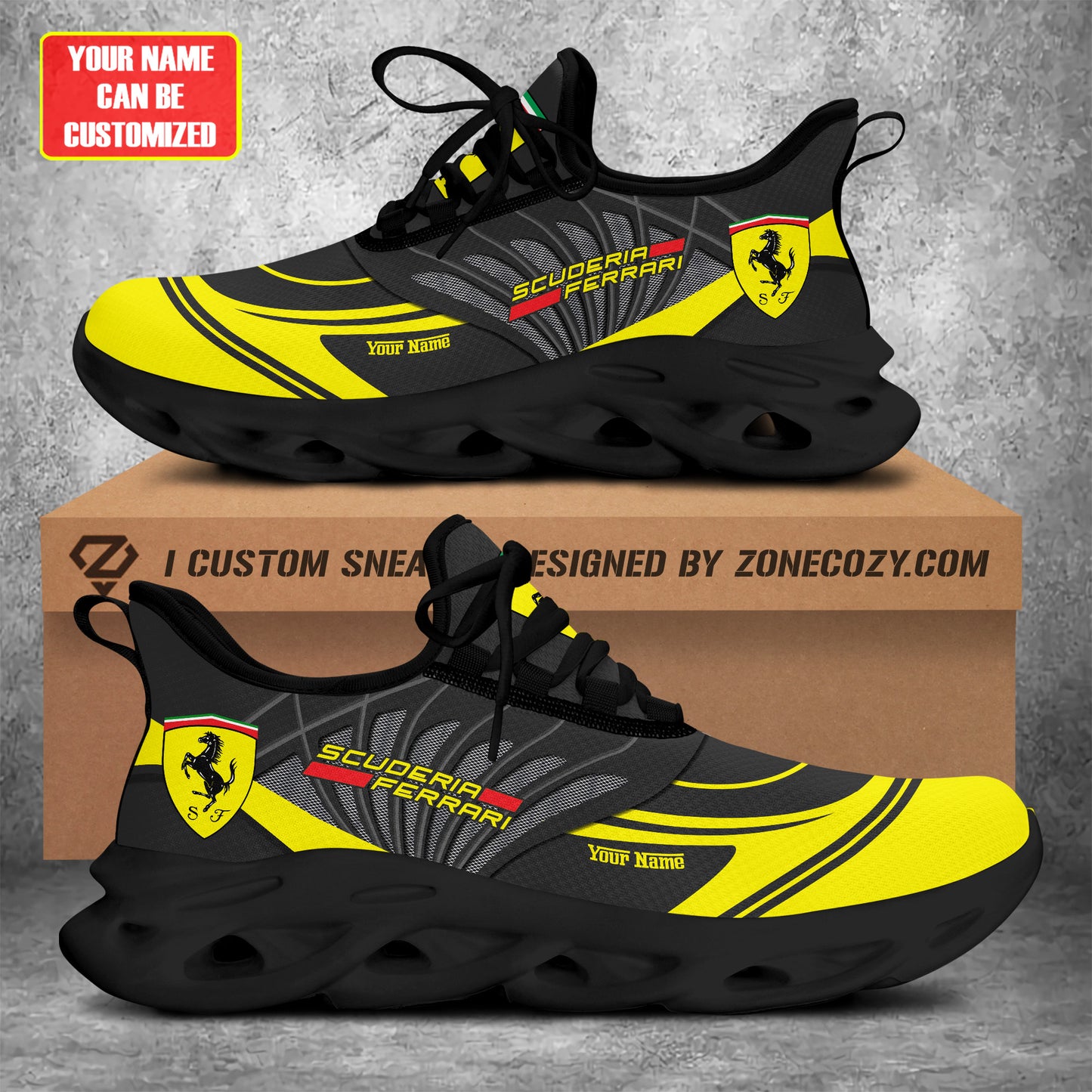 Personalized S.F Sport Chunky Custom Sneaker