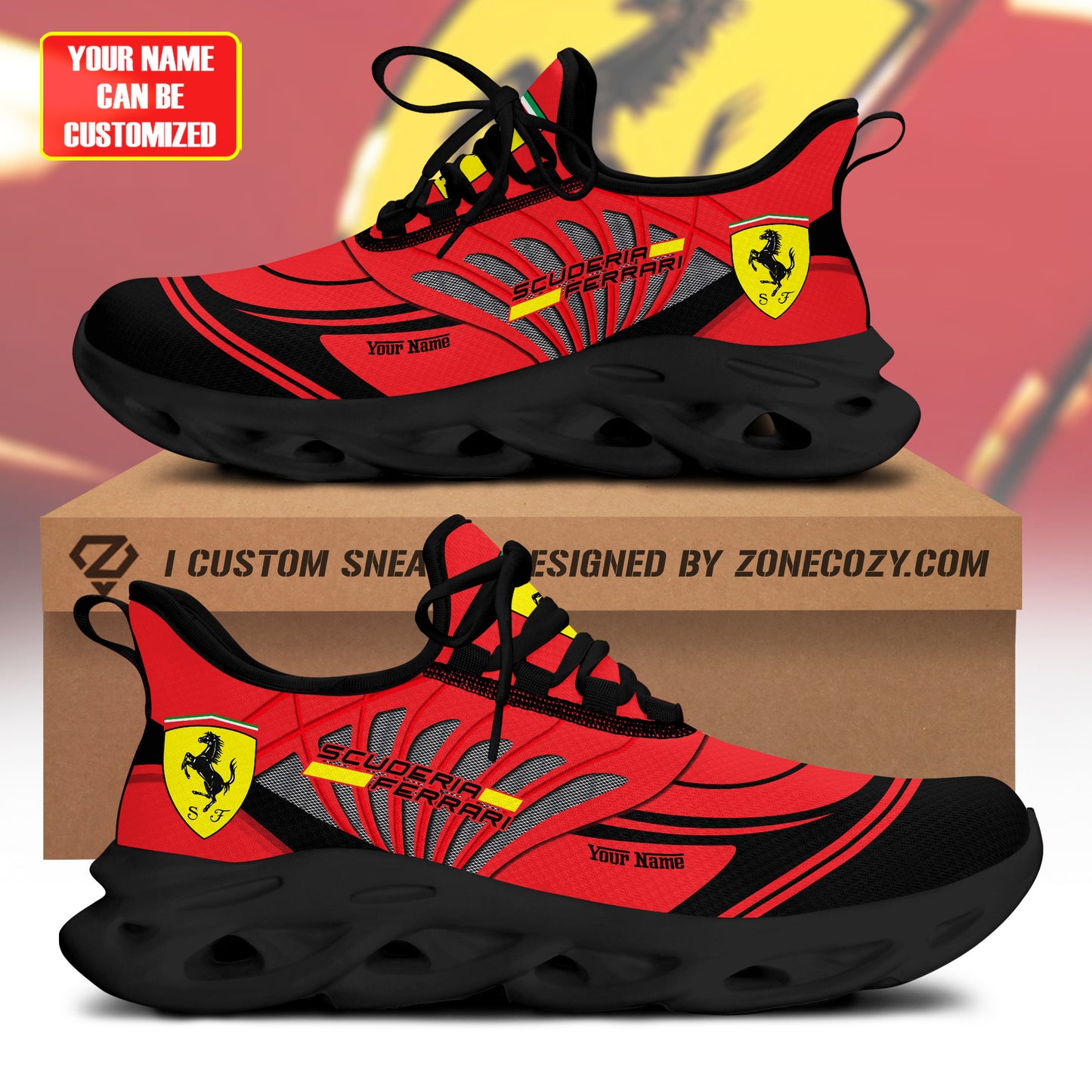 Personalized S.F Sport Chunky Custom Sneaker