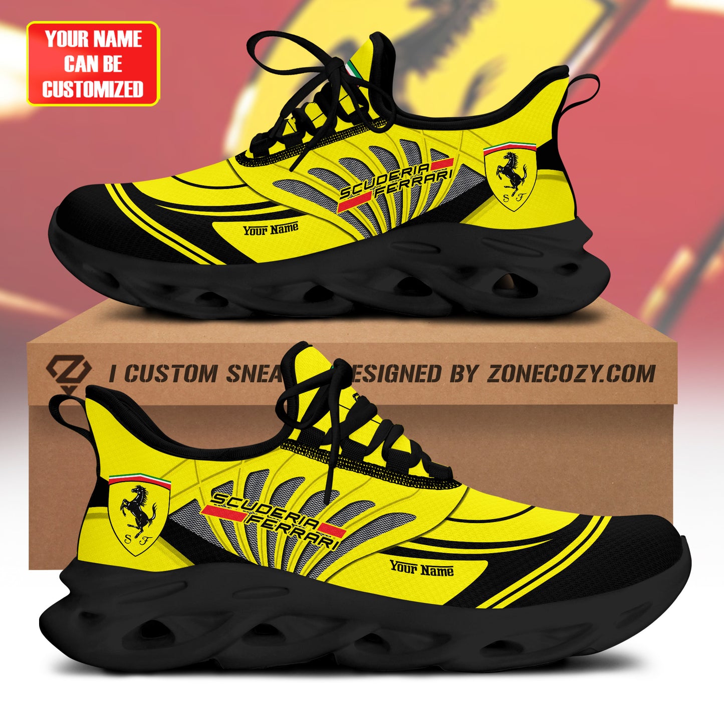 Personalized S.F Sport Chunky Custom Sneaker