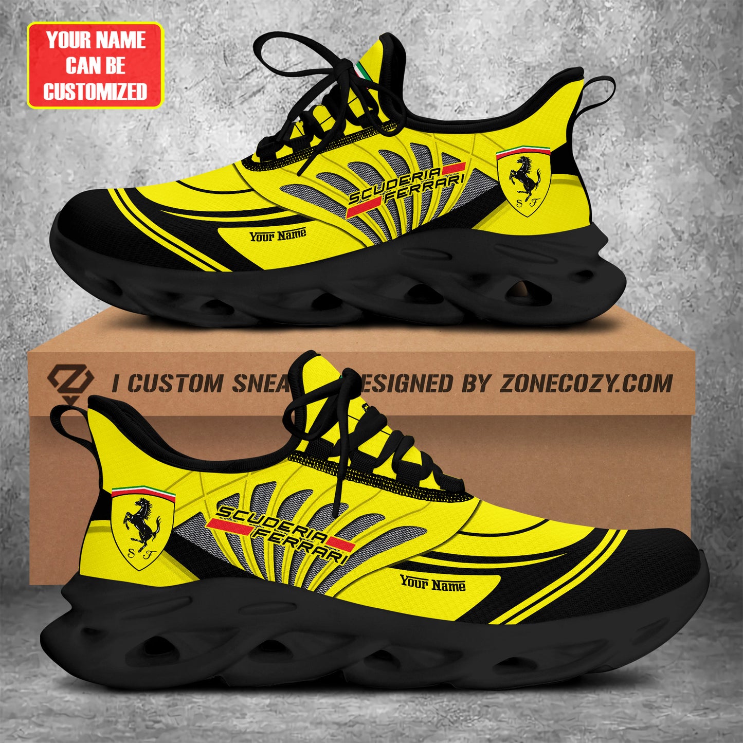 Personalized S.F Sport Chunky Custom Sneaker