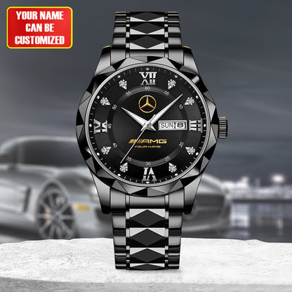 Personalized Merc AMG Luxury Alloy Charley Watch