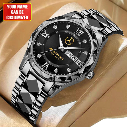 Personalized Merc AMG Luxury Alloy Charley Watch