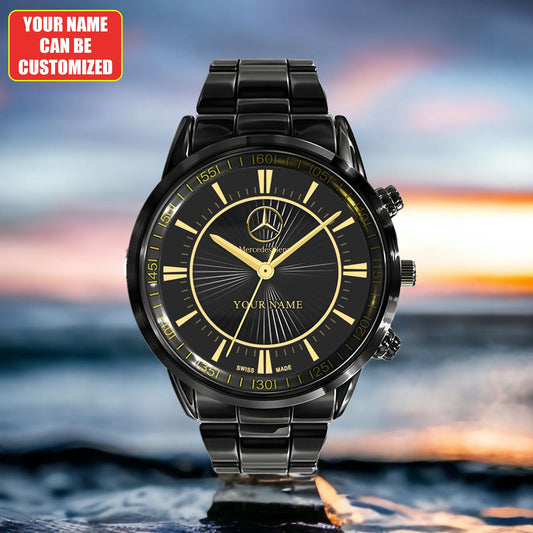 Personalized Merc Luxury Stainless Steel Watch Q200305