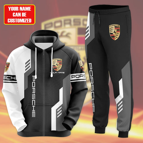 Personalized Pors 3D All over Printed Hoodie and Sweatpants set