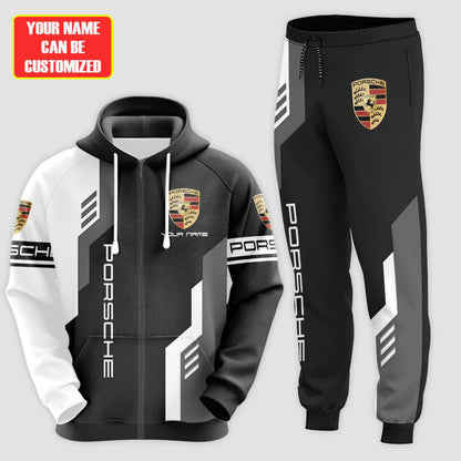 Personalized Pors 3D All over Printed Hoodie and Sweatpants set