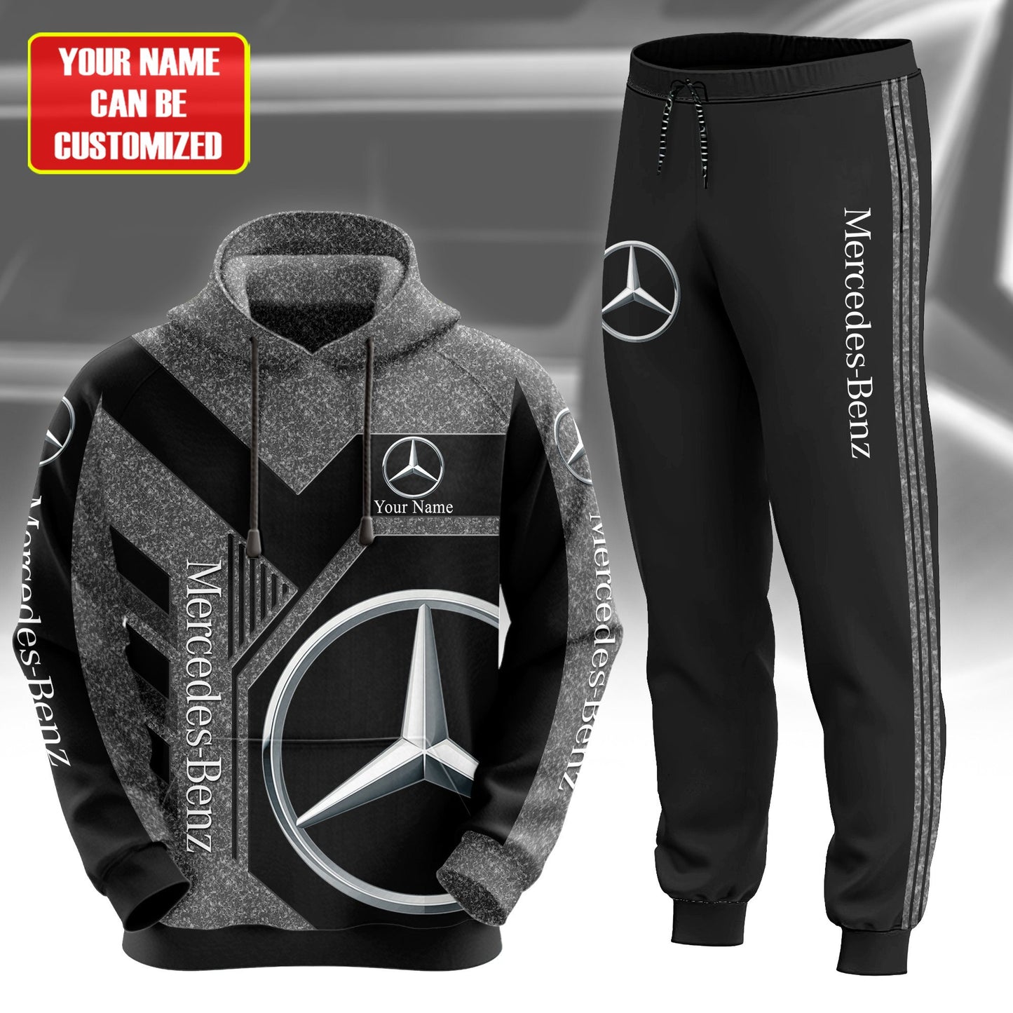 Personalized Merc 3D All over Printed Hoodie and Sweatpants set V15