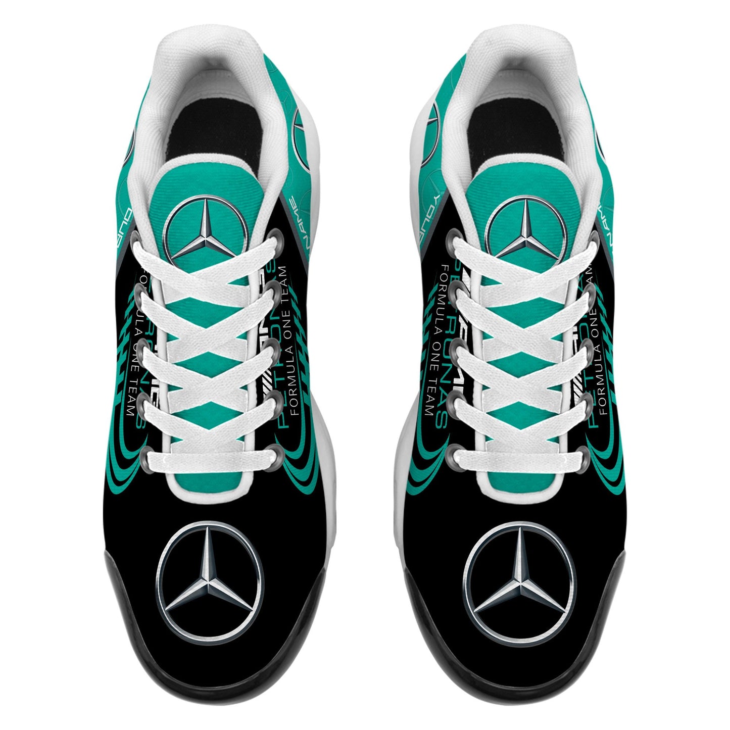 Personalized Merc Petronas Air Cushion Sneaker