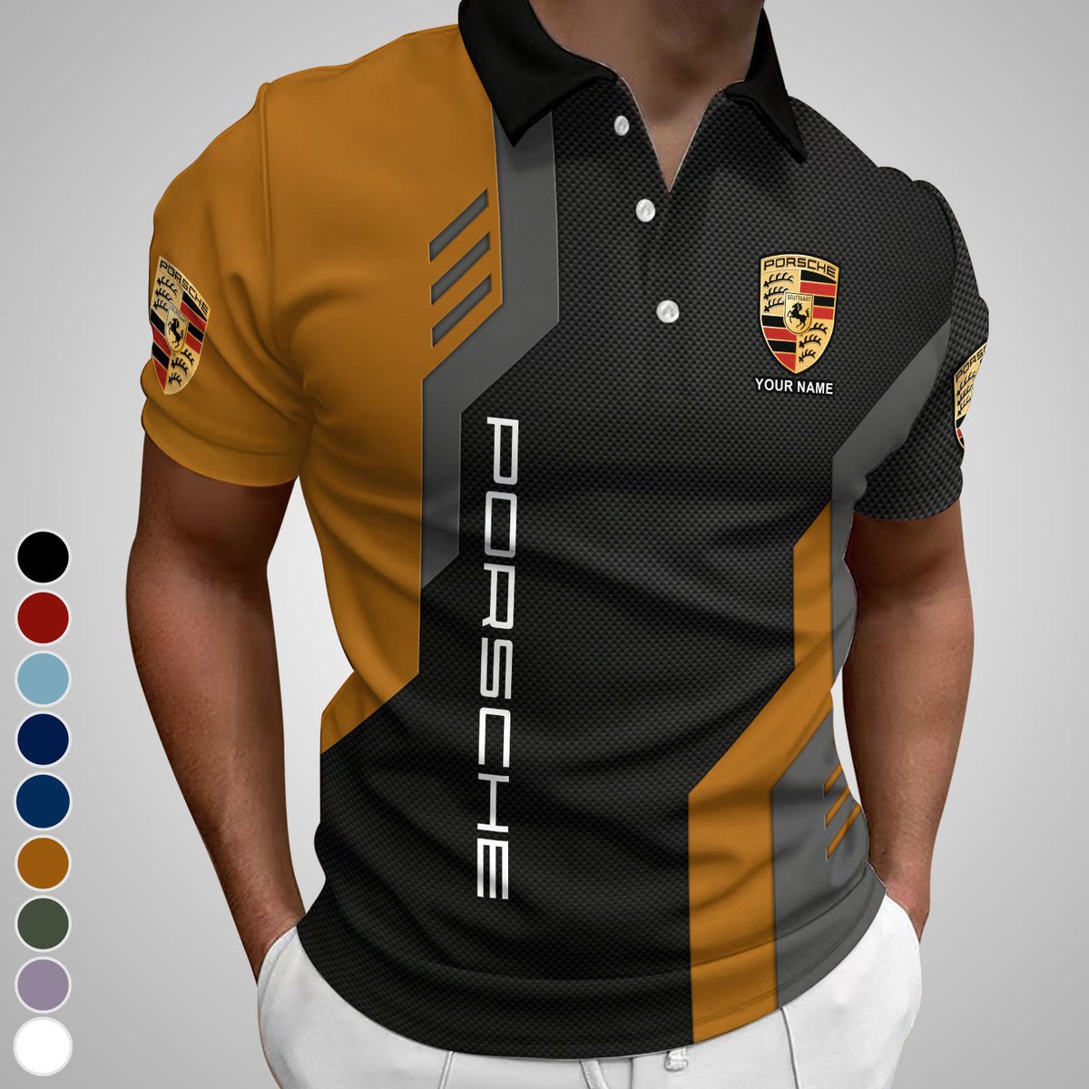 Personalized Pors Colors 3D Full Printing Set ,Pors Shirt , Hoodie , Short , Polo ,hawaii V2