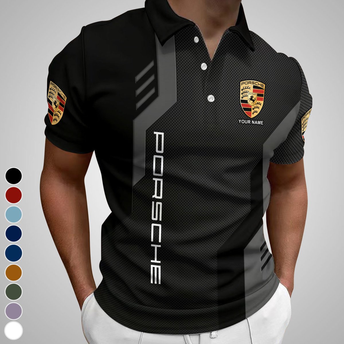 Personalized Pors Colors 3D Full Printing Set ,Pors Shirt , Hoodie , Short , Polo ,hawaii V2