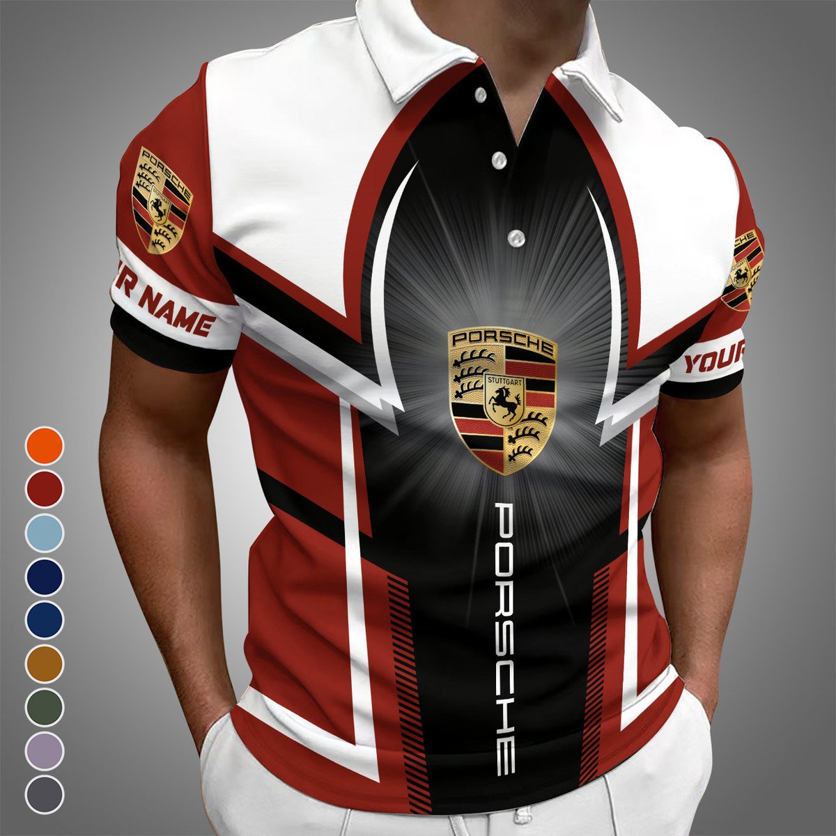 Personalized Pors Colors 3D Full Printing Set ,Pors Shirt , Hoodie , Short , Polo ,hawaii V4 S210420